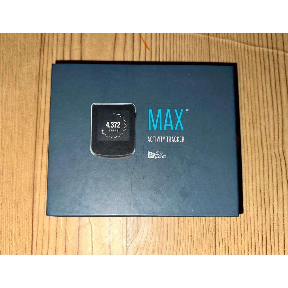 Virgin Pulse Max Activity Tracker Like Fitbit Zip Clip On Wearable Black